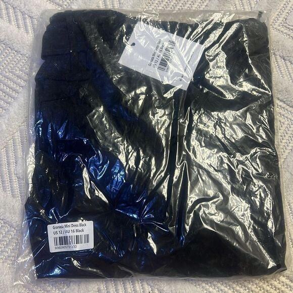 PRINCESS POLLY - GRANADA MINI DRESS BLACK - Picture 3 of 5